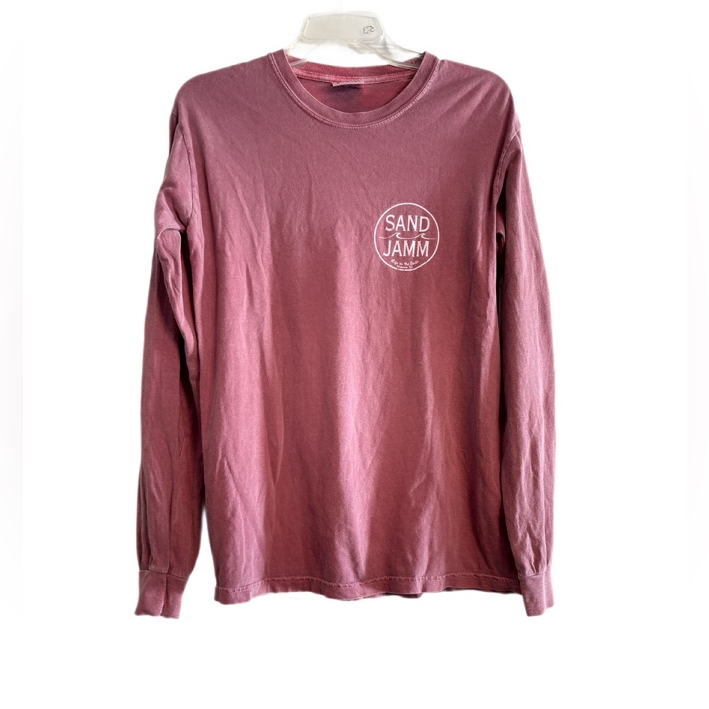 Sand Jamm Comfort Colors Rose Tee Small